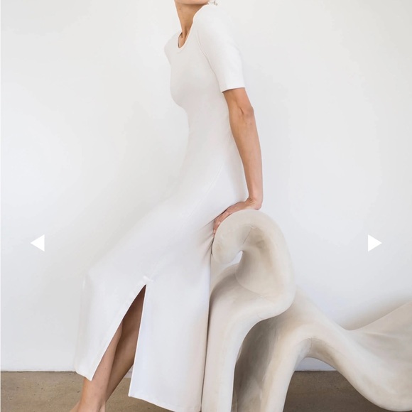 AYR The Moderne Dress in Seashell Small - Picture 7 of 7